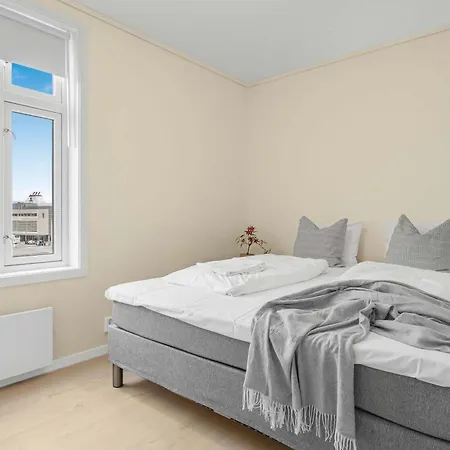 Apartman Contemporary City-apartement With Views Of The Dock! Bergen