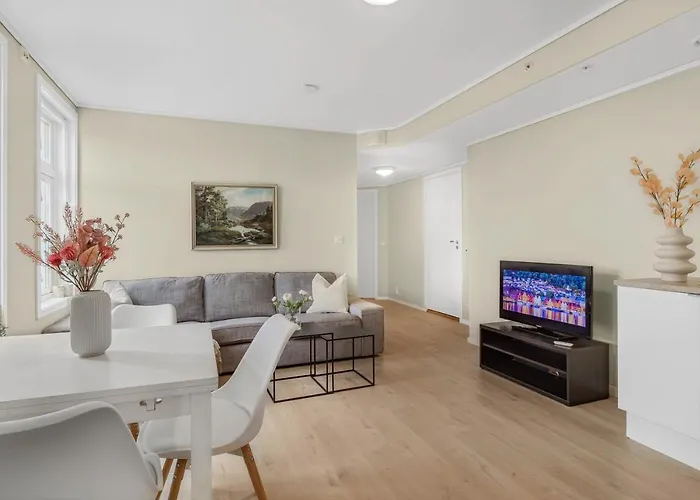 Contemporary City-apartement With Views Of The Dock! * ברגן