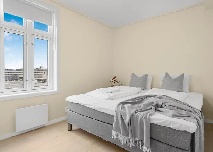 דירה Contemporary City-apartement With Views Of The Dock! ברגן